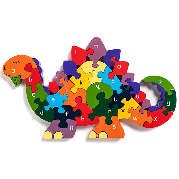 Wooden Dinosaur Jigsaw Puzzle
