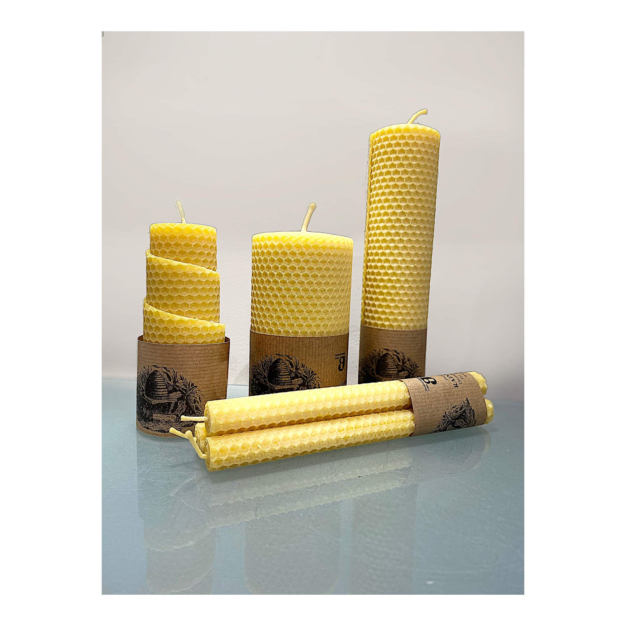 Beeswax Candles (3)