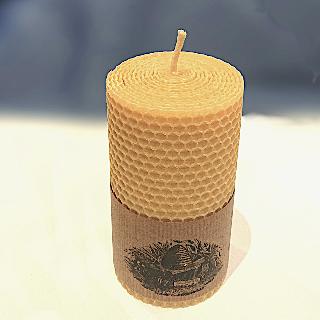 Beeswax Pillar Candle 