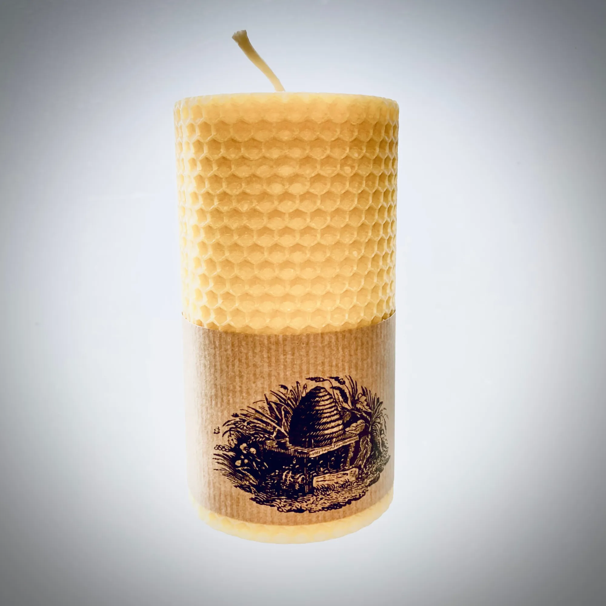 Beeswax Pillar Candle 