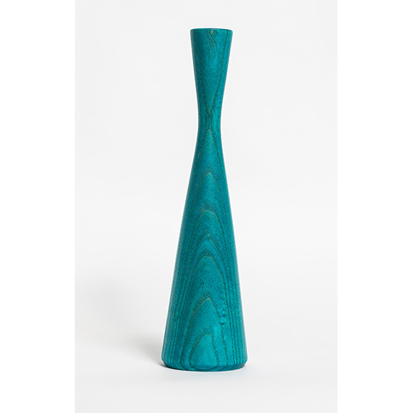 Blue Ash Wooden Candlestick | Ambrose and Brid