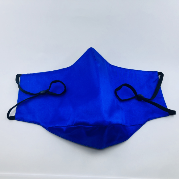 Silk Face Mask, Colbalt Blue, Meab Enamels