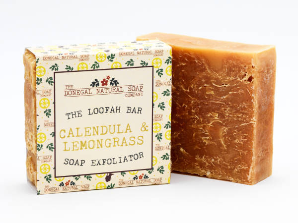 Lemongrass & Calendula Loofah Soap