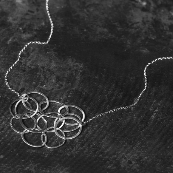 Carran Collection | Sterling Silver Pendant | Lynsey De Burca