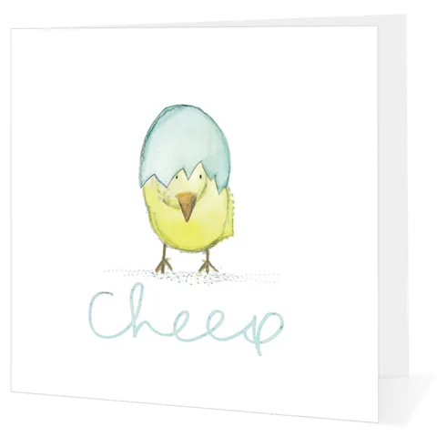 'Cheep' Easter gift card