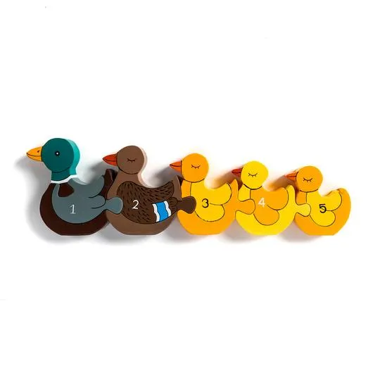 Wooden Duck Jigsaw Puzzle