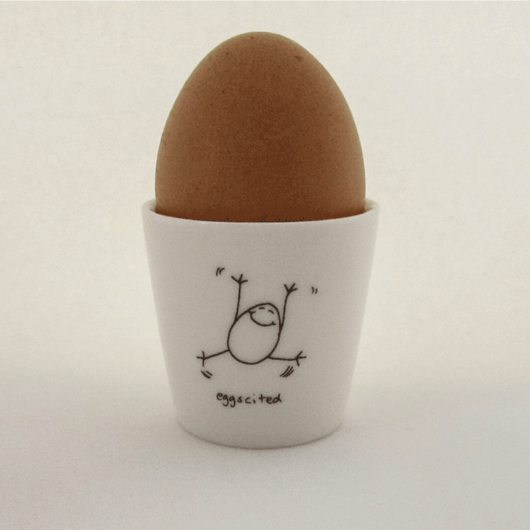 Eggscited | Egg Cup