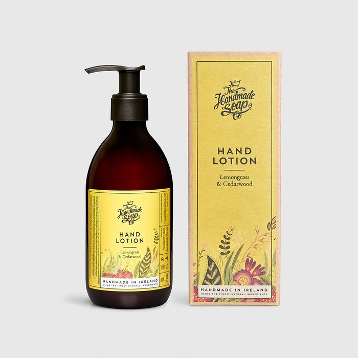 Lemongrass  & Cedarwood Hand Lotion | Handmade Soap Company