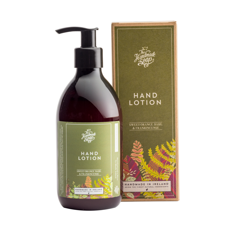Sweet Orange Basil & Frankincense Hand Lotion | Handmade Soap Company