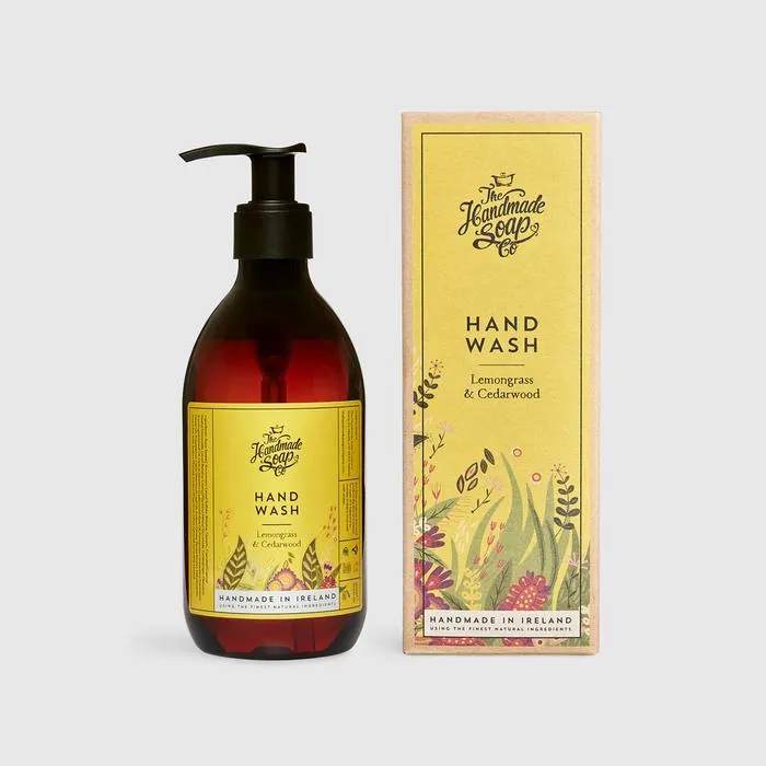 Lemongrass  & Cedarwood Hand Wash | Handmade Soap Company