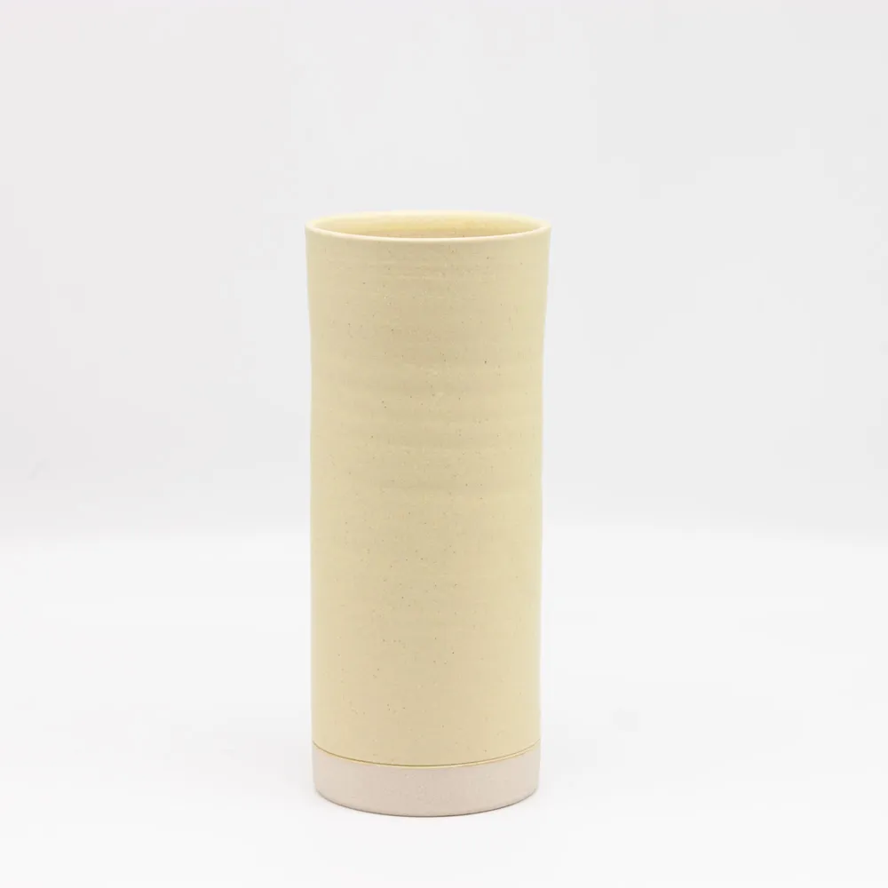 Vase | John Ryan | Matt Yellow 