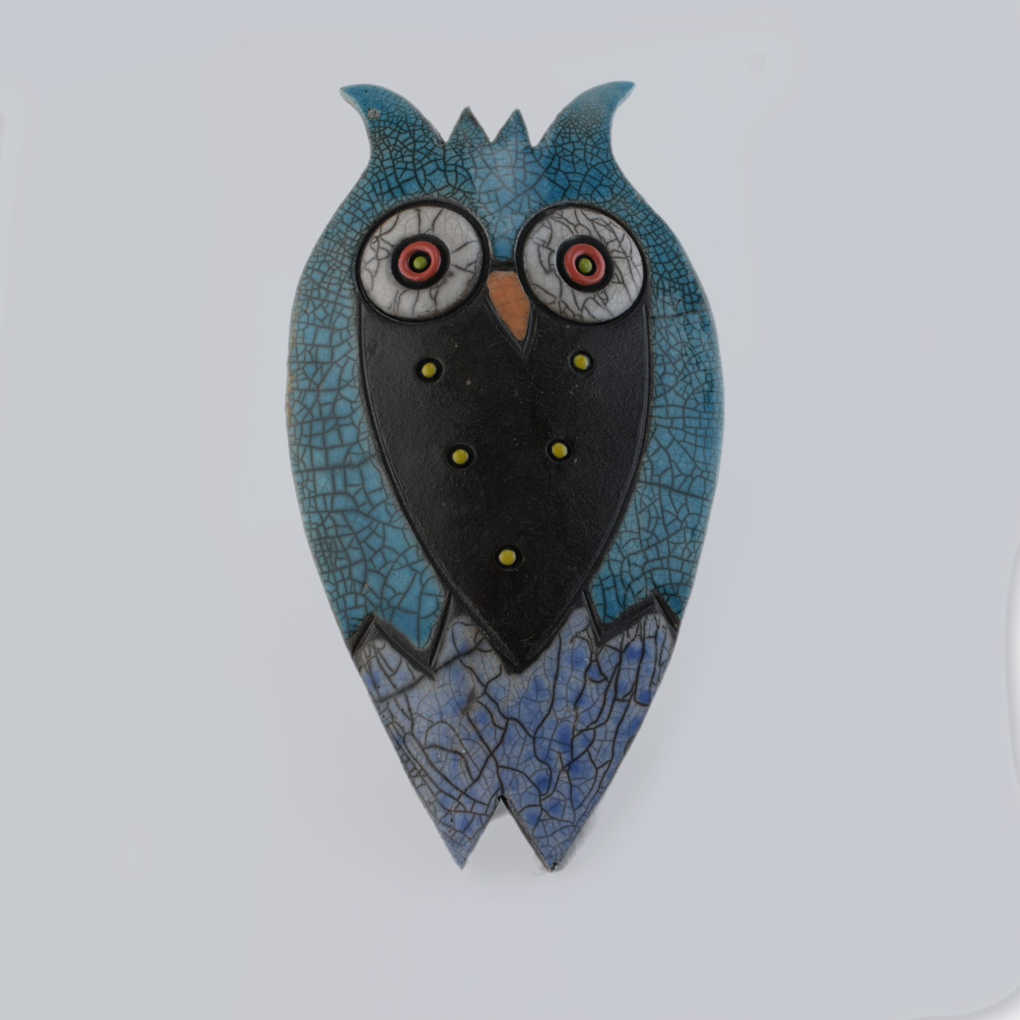 Owl | Raku Ceramic |  Julian Smith |