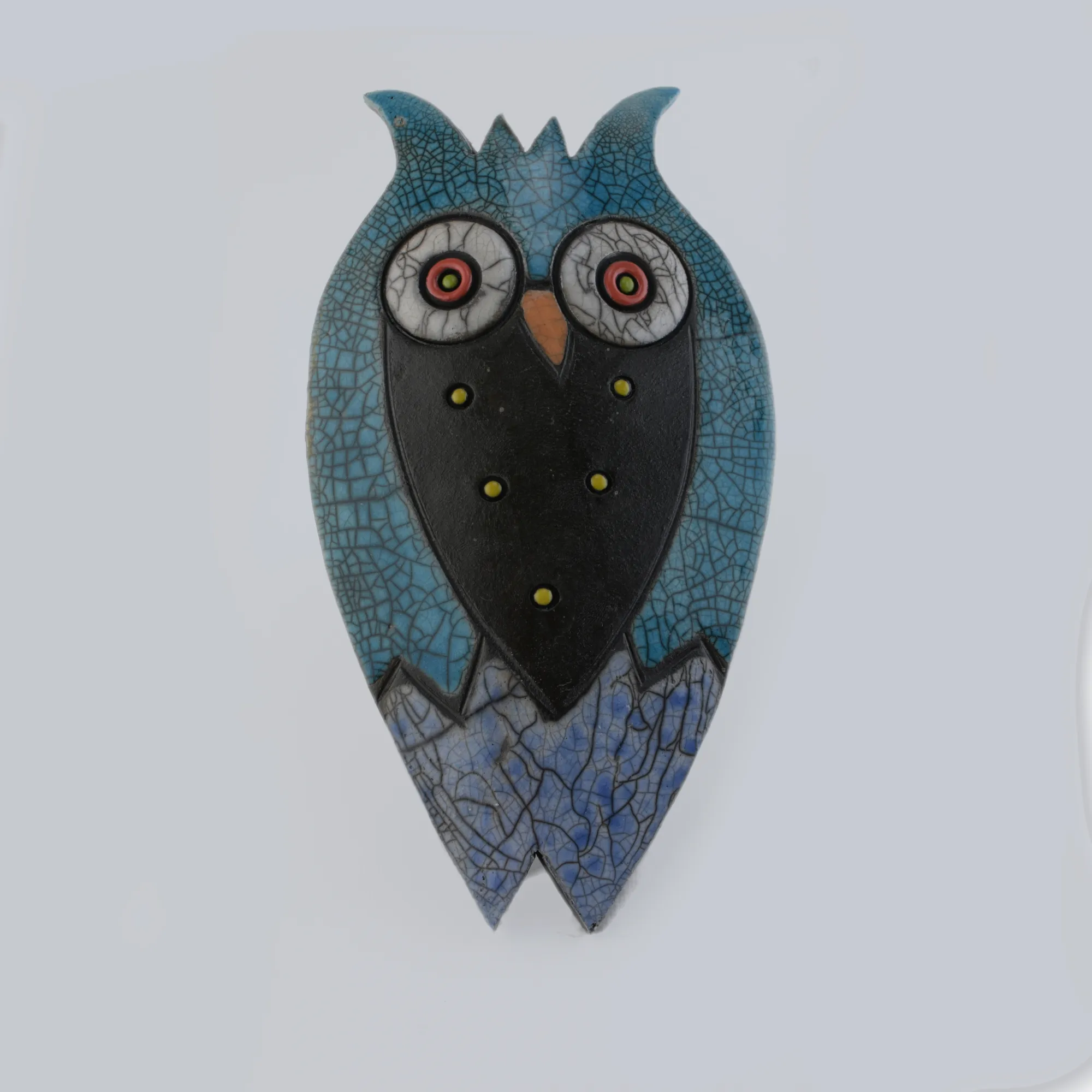 Owl | Raku Ceramic |  Julian Smith |