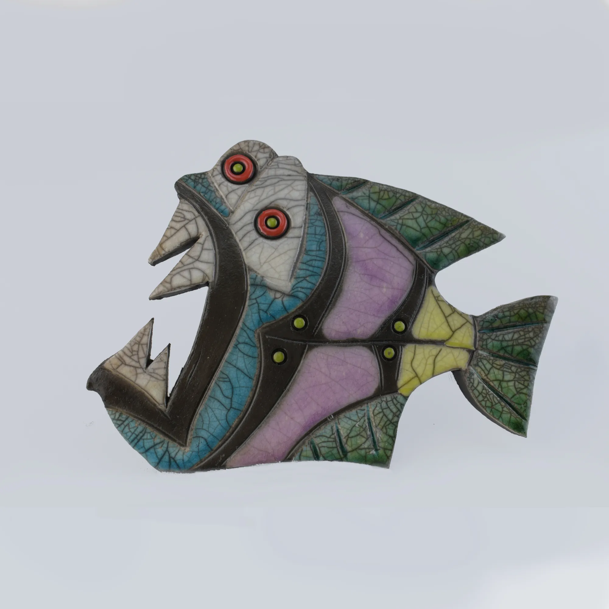 Piranha fish | Raku Ceramic | Julian Smith | 