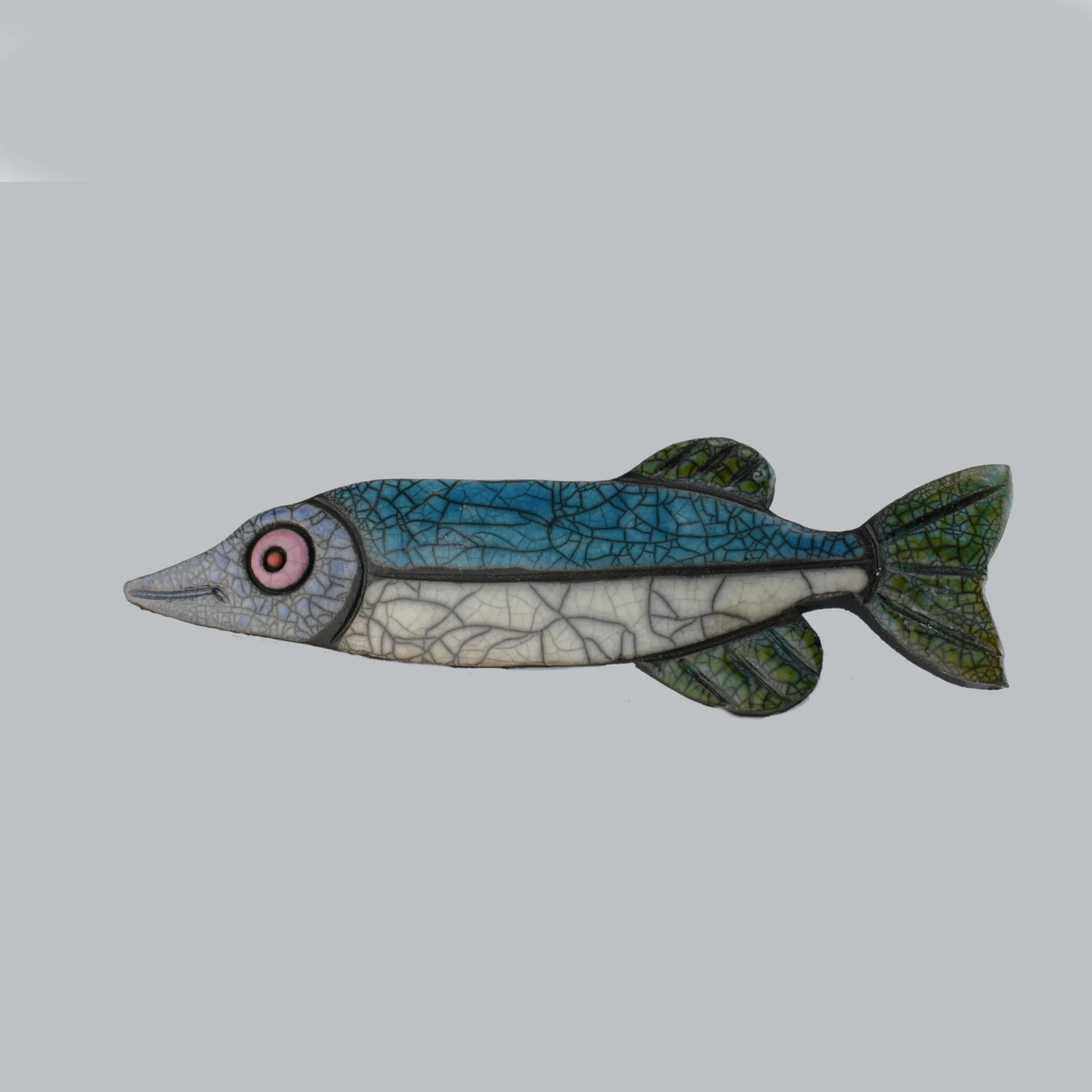 Pike Fish | Raku Ceramic | Julian Smith | 