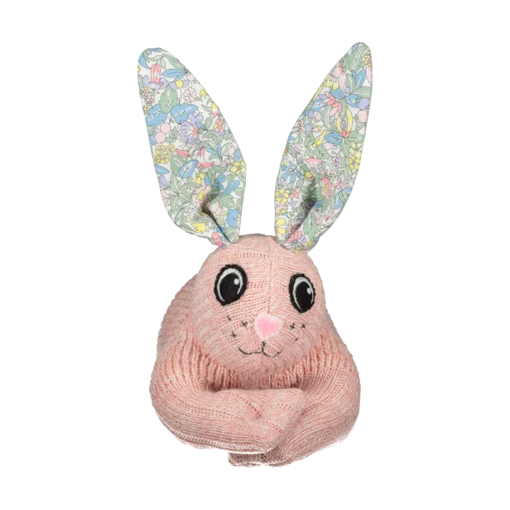 Marshmallow Sock Rabbit | Pink |  Red Rufus