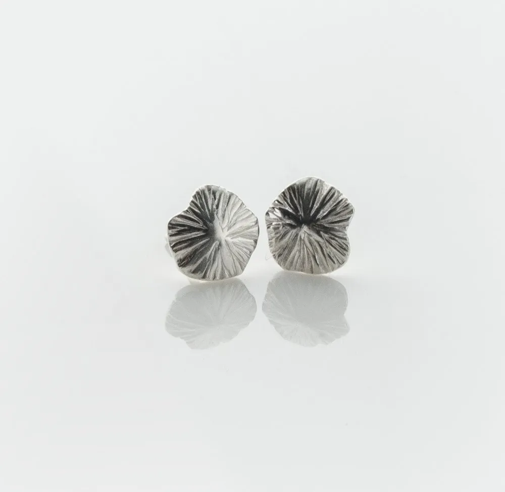 Seashore | Sterling Silver Stud Earrings | Small | Martina Hamilton