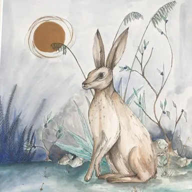 Moonlight Hare | Suba Art