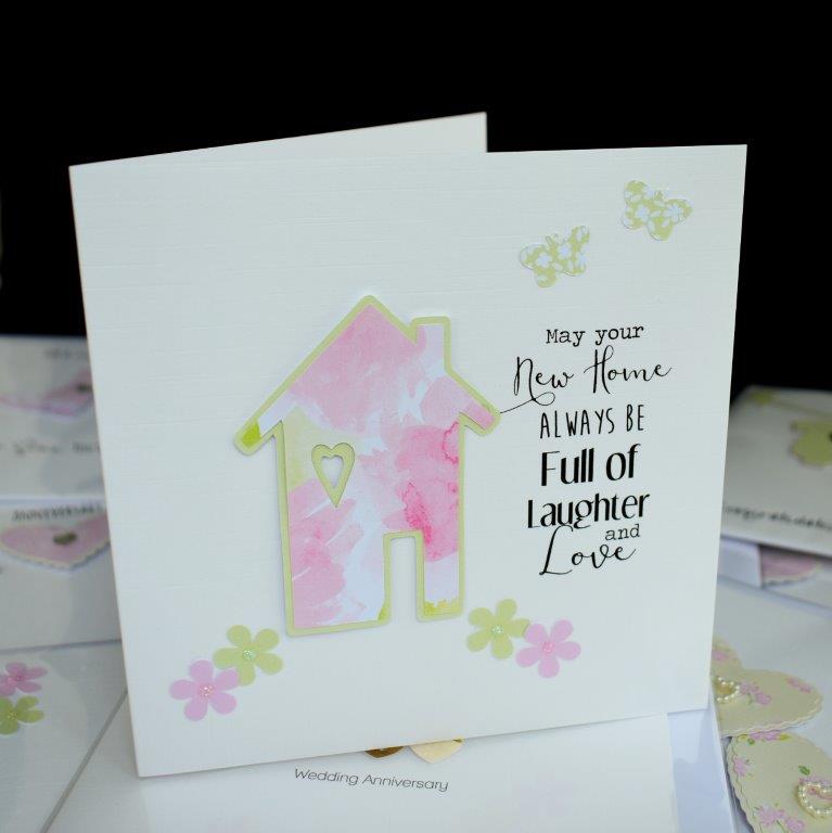 Handcrafted Card, New Home Gift Card, Designed and Created in Ireland