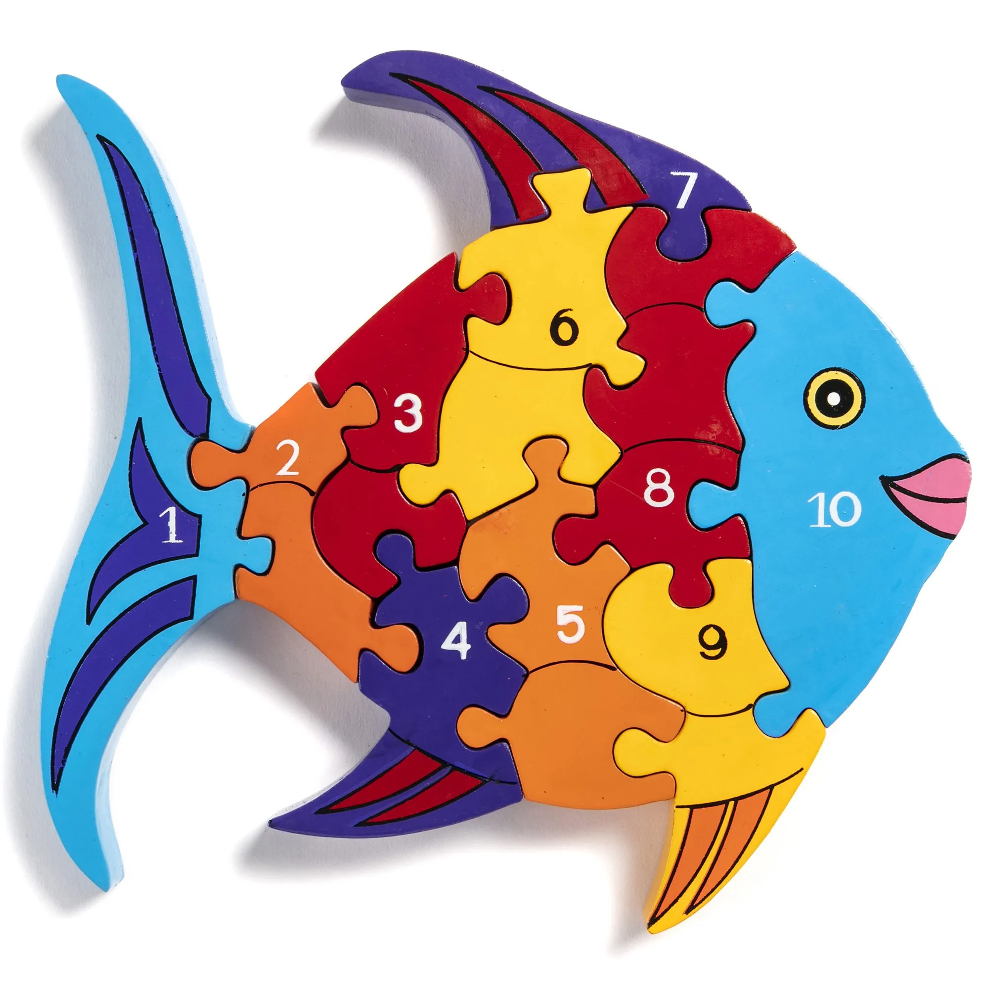 Wooden Fish Jigsaw Puzzle
