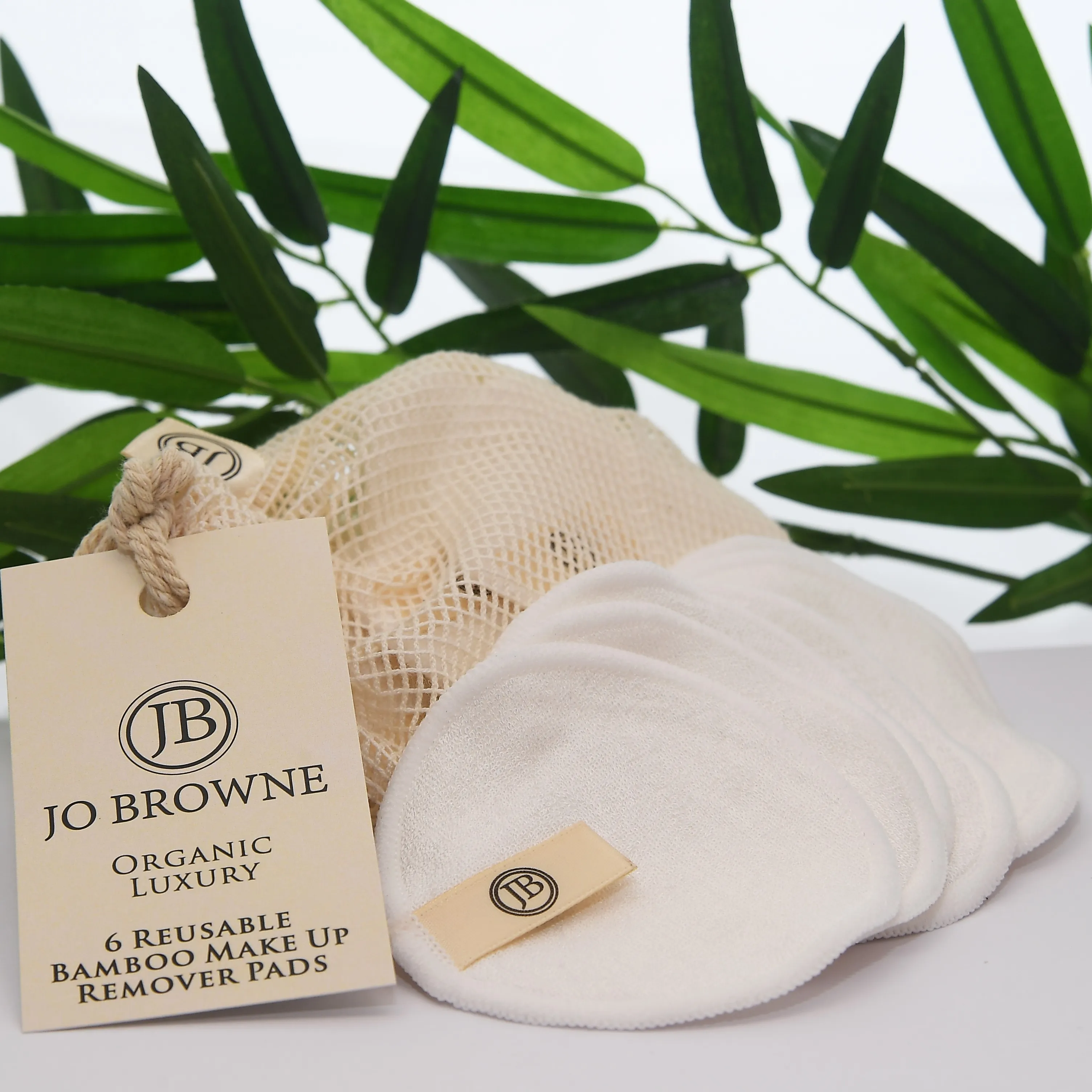 Reusable Bamboo Makeup Remover Pads | Jo Browne