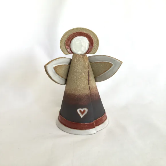 Red Ceramic Angel | Michelle Butler