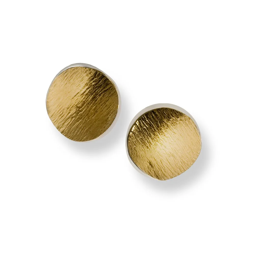 Flowing Curves round earrings | Seamus Gill