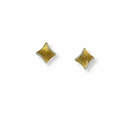 Golden Twist small stud earrings | Seamus Gill