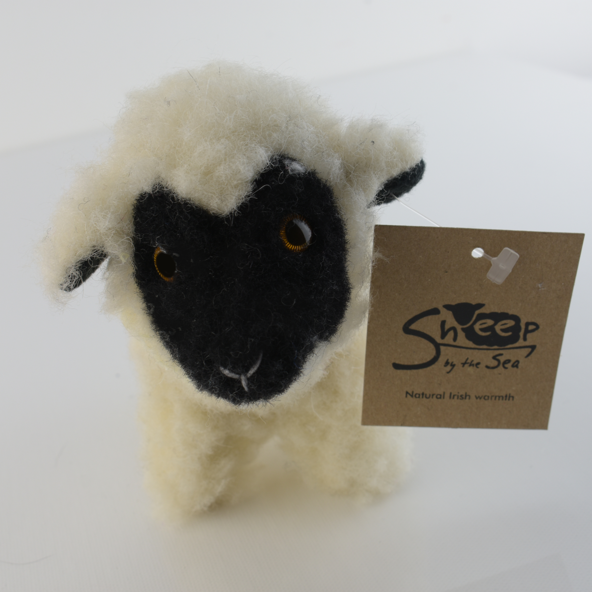 White and Black Wool Sheep 
