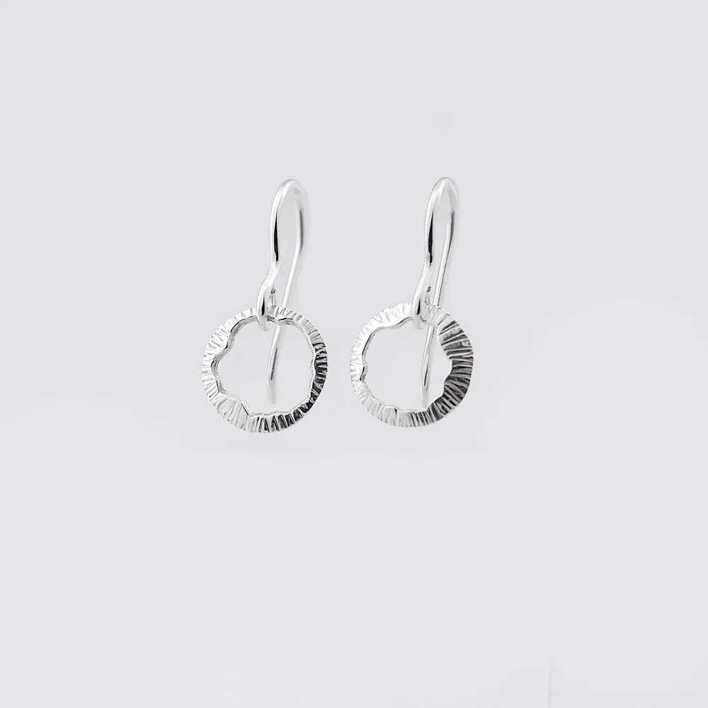 Shell | Sterling Silver Drop Earrings | Petite | Martina Hamilton