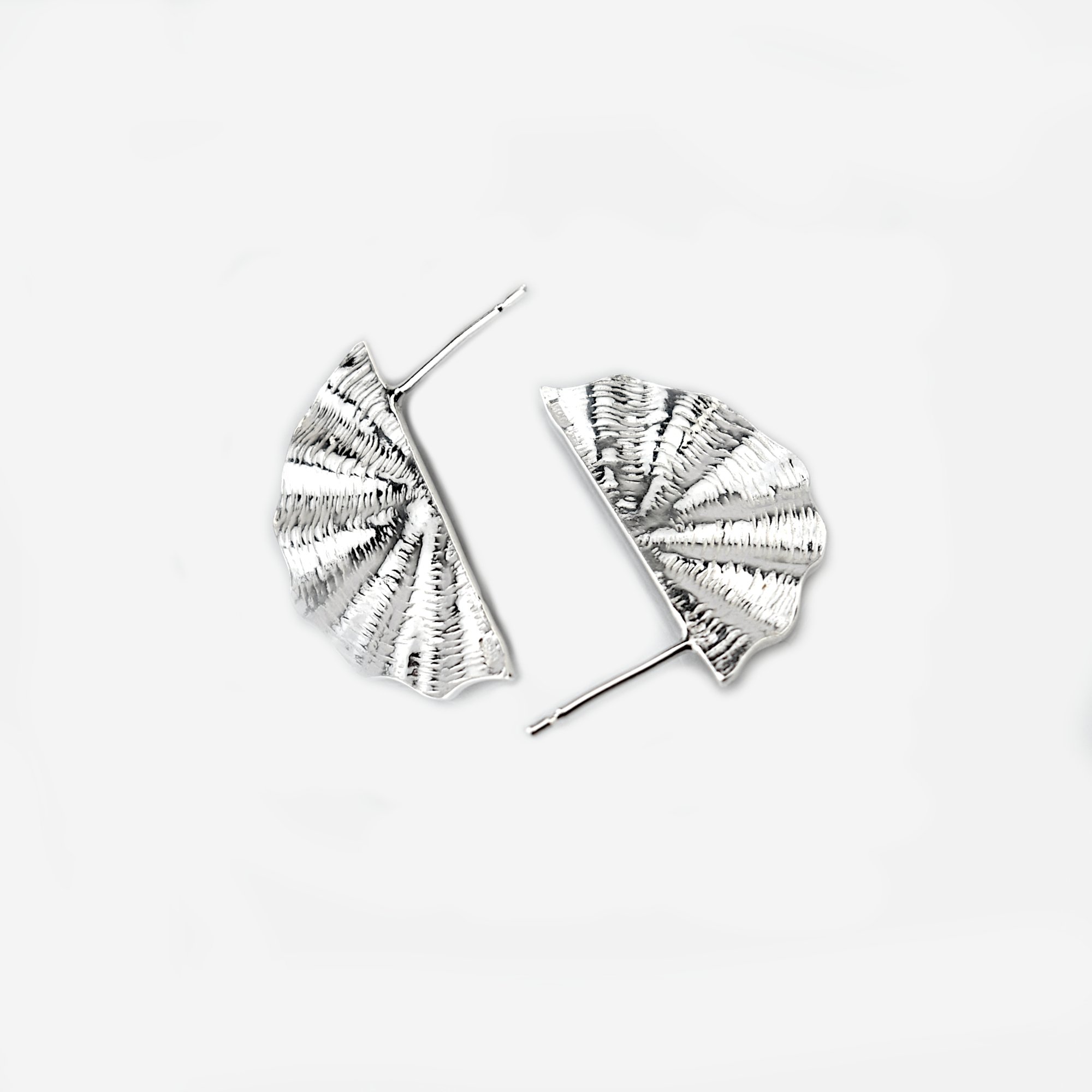 Shore Collection | Sterling Silver Profile Earring | Martina Hamilton