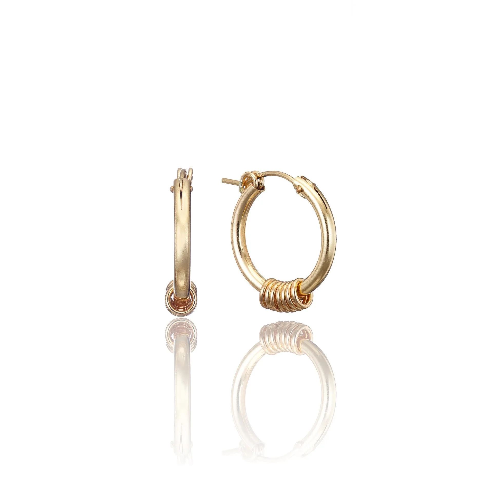 Infinity Midi Hoop Earring | Scribble & Stone 