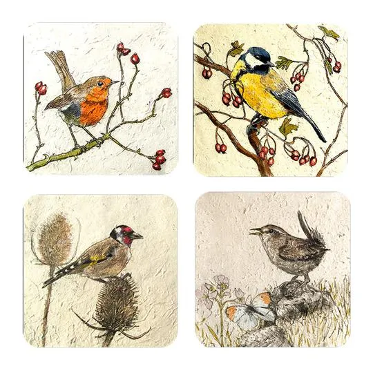 Wildbirds Coasters | Annabel Langrish